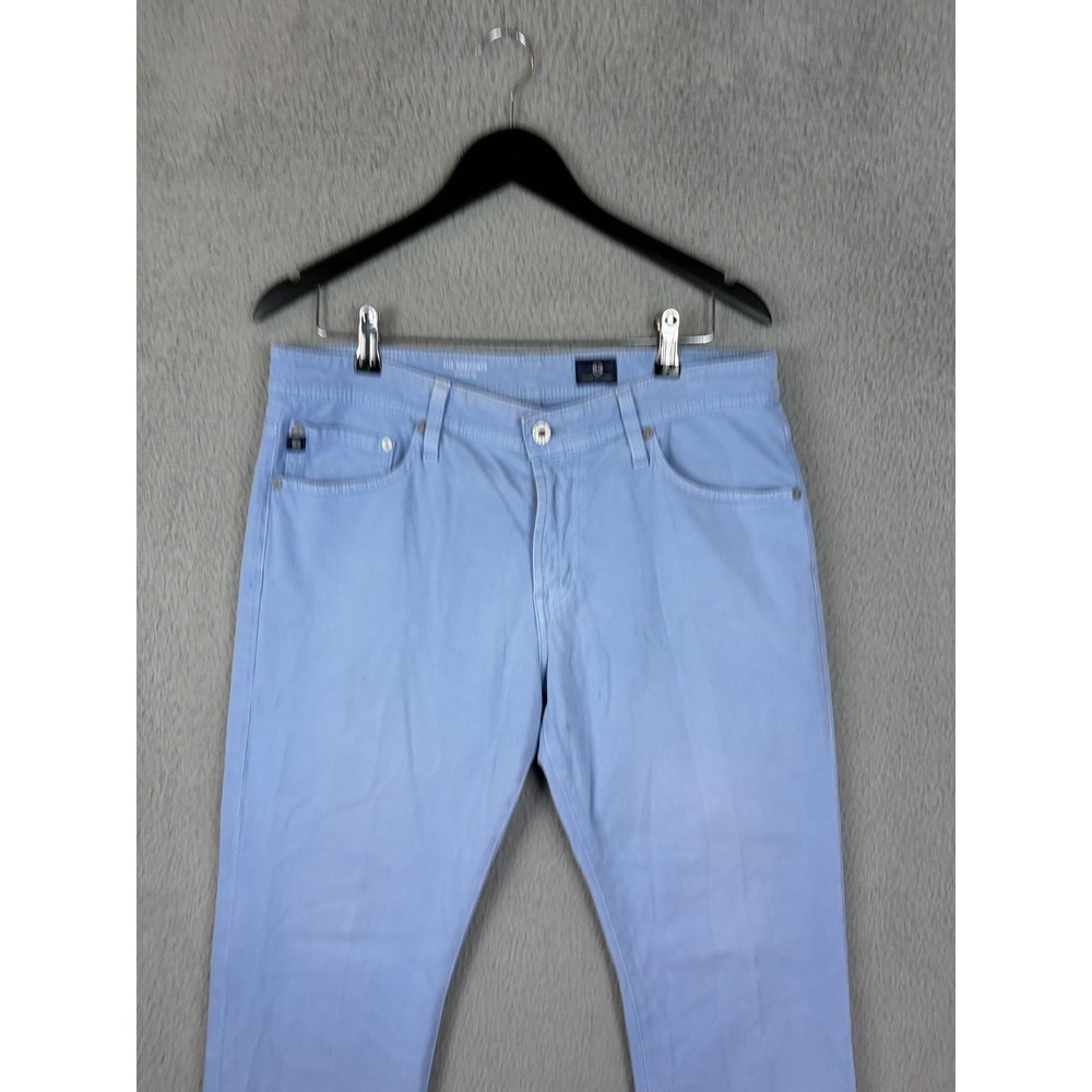 AG Adriano Goldschmied Graduate Jeans Mens 33x34 Blue Light Slim Stretch Denim